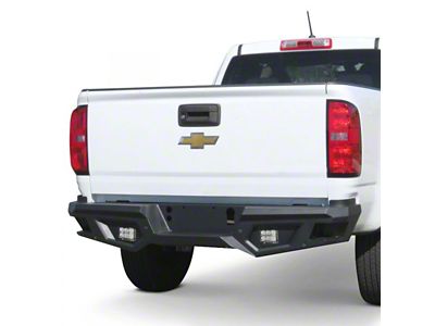 HD Rear Bumper; Black (15-22 Colorado)