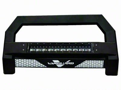 Vantage Bull Bar with 22-Inch LED Light Bar; Black (15-22 Colorado)