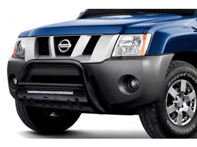 3-Inch Bull Bar with 18-Inch LED Light Bar; Black (04-25 F-150, Excluding Raptor)