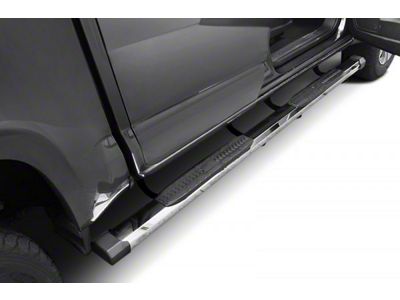 CB1 Side Step Bars; Stainless Steel (15-25 F-150 SuperCrew)