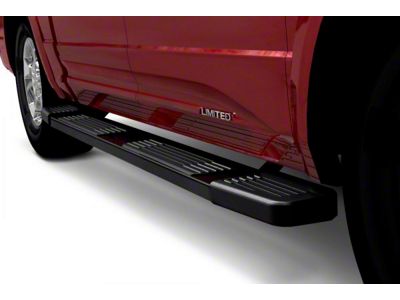 CB3 Running Boards; Black (04-14 F-150 SuperCab)