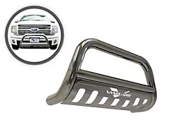 Vanguard Off-Road Classic Bull Bar with Skid Plate; Stainless Steel (04-23 F-150, Excluding Raptor)