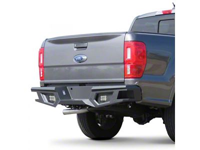 HD Rear Bumper; Black (15-20 F-150, Excluding Raptor)