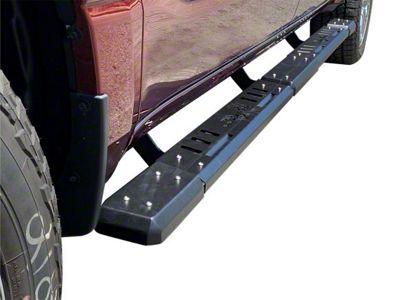 Optimus Side Step Bars; Black (04-14 F-150 SuperCab)