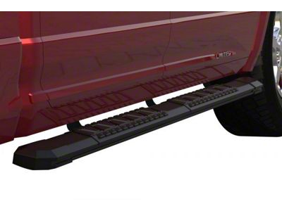 Rival Running Boards; Black (15-25 F-150 SuperCab)