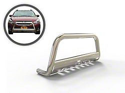 Vanguard Off-Road Wide Bull Bar with Skid Plate; Stainless Steel (21-23 F-150, Excluding Raptor)