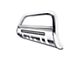 Bull Bar with Skid Plate and 18-Inch LED Light Bar; Stainless Steel (09-18 RAM 1500, Excluding Rebel)