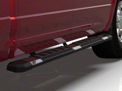 Rival Running Boards; Stainless Steel (02-08 RAM 1500 Quad Cab)