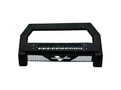 Vantage Bull Bar with 22-Inch LED Light Bar; Black (09-18 RAM 1500, Excluding Rebel)