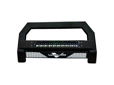 Vantage Bull Bar with 22-Inch LED Light Bar; Black (09-18 RAM 1500, Excluding Rebel)