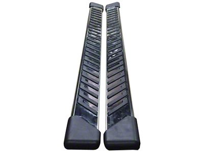 CB2 Style Running Boards; Stainless Steel (10-24 RAM 2500 Crew Cab)