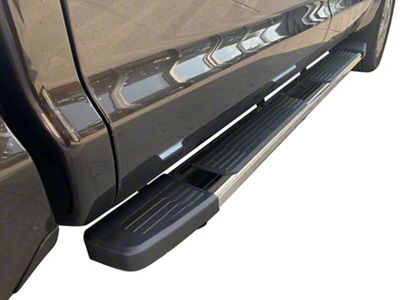 CB3 Running Boards; Stainless Steel (19-25 Sierra 1500 Crew Cab)