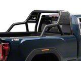 Bravo Roll Bar; Black (07-26 Sierra 3500 HD)