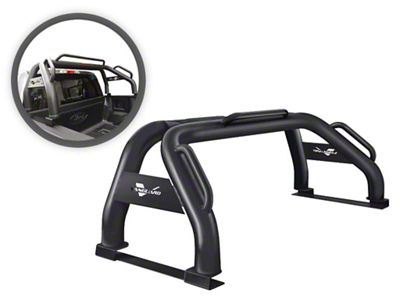 Classic 2.0 Roll Bar; Black (07-25 Sierra 3500 HD)
