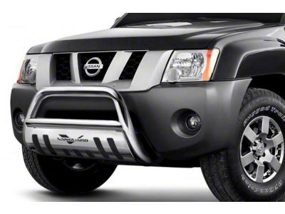 Classic Bull Bar; Stainless Steel (07-14 Sierra 3500 HD)