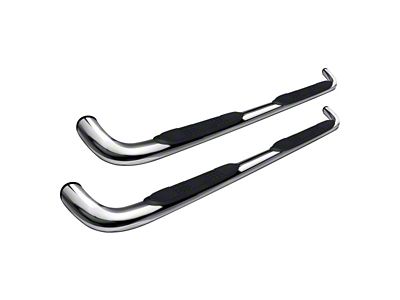 5-Inch Oval Side Step Bars; Stainless Steel (15-20 Tahoe)