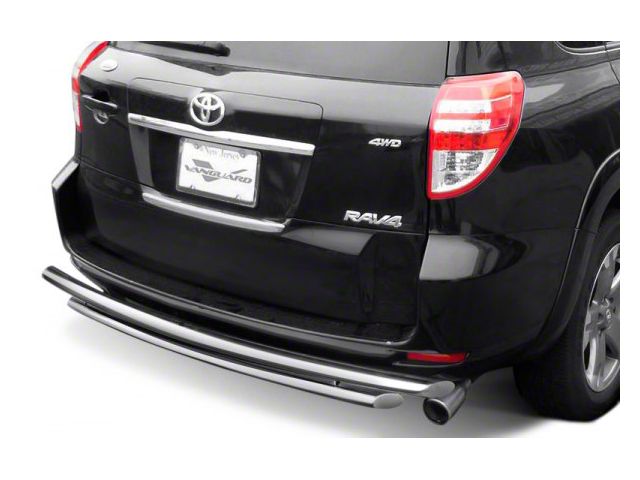 Double Layer Rear Bumper Guard; Stainless Steel (07-20 Tahoe)