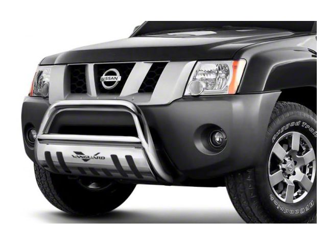 Classic Bull Bar with Skid Plate; Stainless Steel (07-14 Yukon)