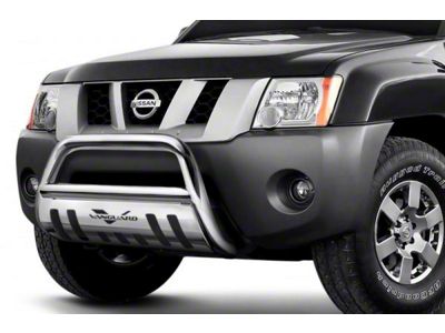 Vanguard Off-Road Classic Bull Bar with Skid Plate; Stainless Steel (07-14 Yukon)