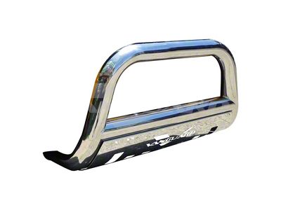 3 Inch Bull Bar; Stainless Steel (07-13 Silverado 1500)
