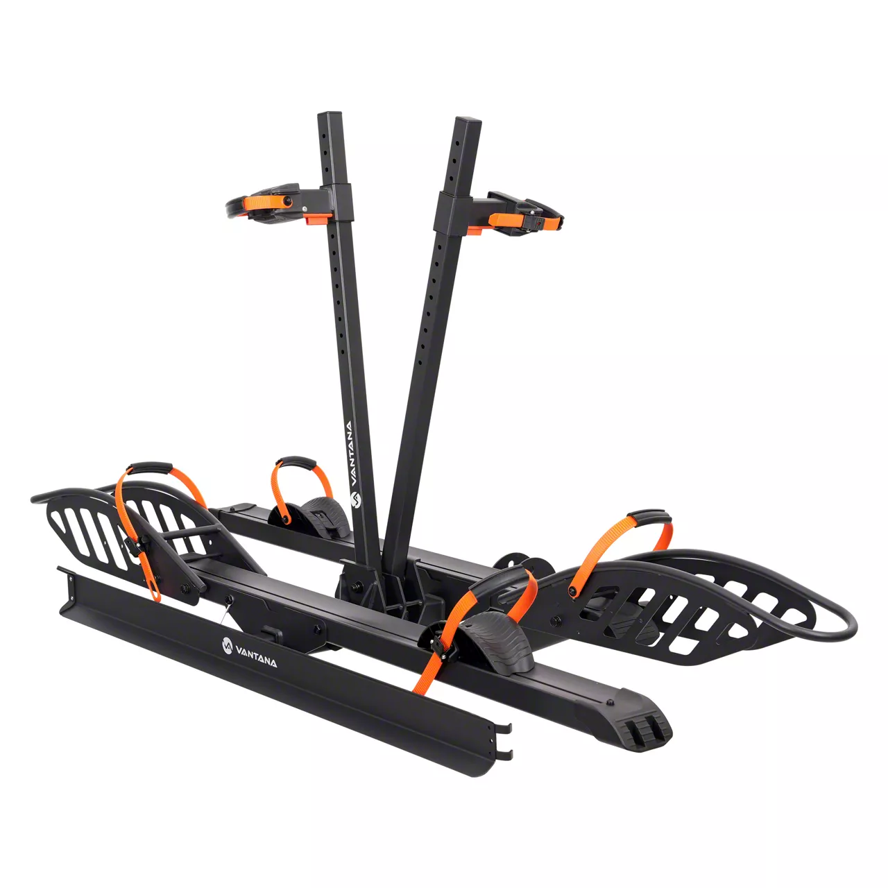 Vantana Universal AT 2-Inch Receiver Hitch Flex Duo Foldable E-Bike ...