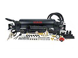 Viair Stealth Black Dual 444C OnBoard Air System; 200 PSI / 3.53 CFM 