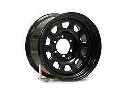 Vision Off-Road D Window Gloss Black 6-Lug Wheel; 17x9; -12mm Offset (07-13 Silverado 1500)