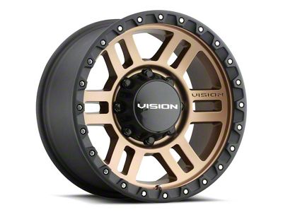 Vision Off-Road Manx 2 Bronze 6-Lug Wheel; 18x9; 12mm Offset (99-06 Sierra 1500)