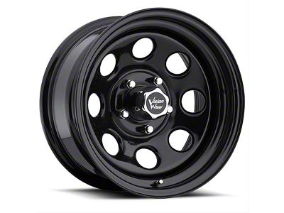 Vision Off-Road Soft 8 Gloss Black 6-Lug Wheel; 17x9; -12mm Offset (99-06 Sierra 1500)