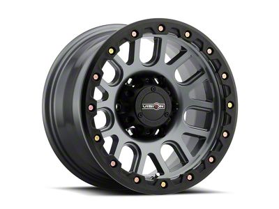 Vision Off-Road Nemesis Gunmetal 8-Lug Wheel; 17x9; -12mm Offset (03-09 RAM 2500)