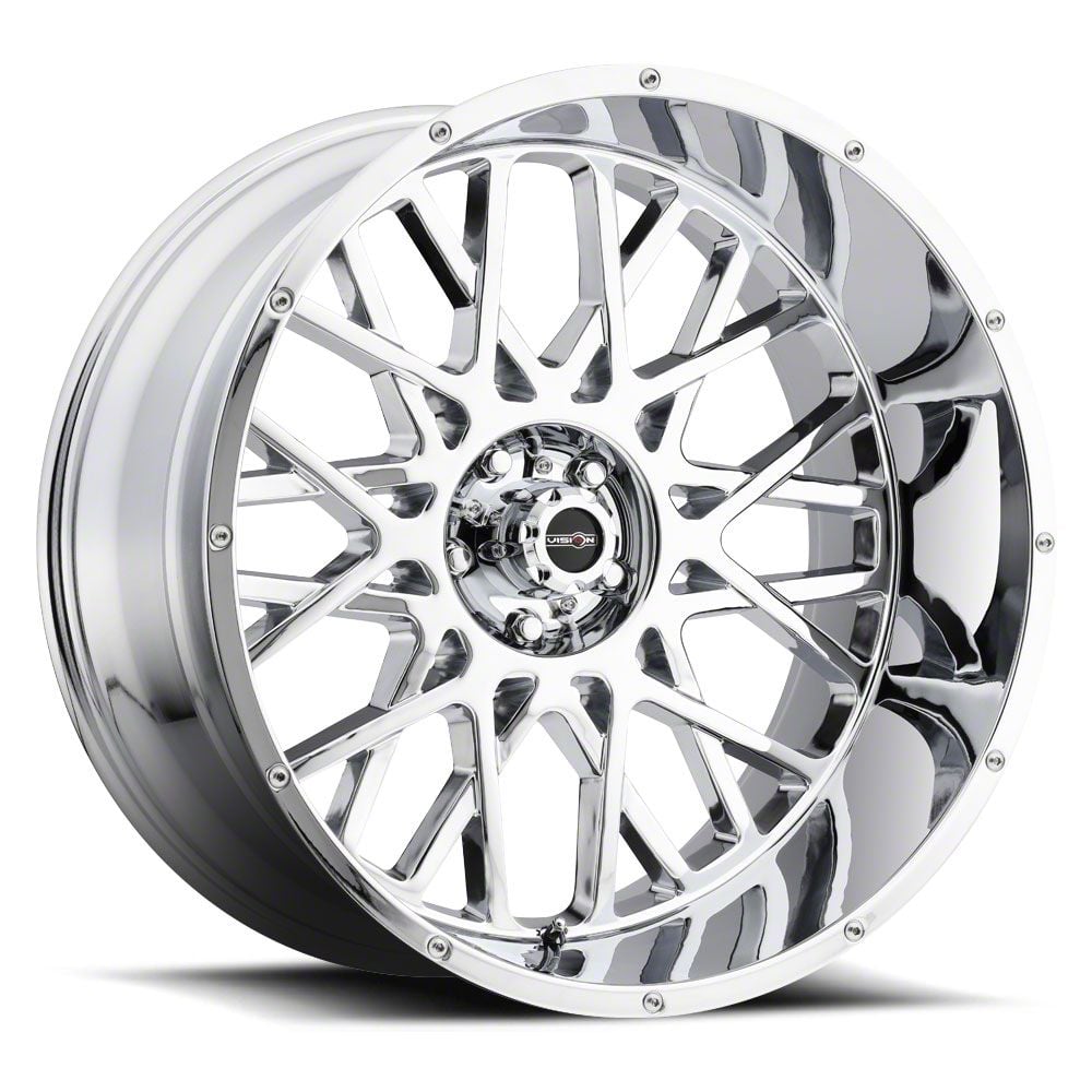 Vision Off-Road RAM 2500 Rocker Chrome 8-Lug Wheel; 20x12; -51mm Offset ...