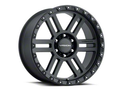 Vision Off-Road Manx 2 Satin Black 8-Lug Wheel; 17x9; 12mm Offset (03-09 RAM 3500 SRW)