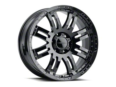 Vision Off-Road Warrior Gloss Black 8-Lug Wheel; 18x8.5; 18mm Offset (03-09 RAM 3500 SRW)