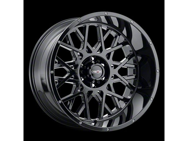 Vision Off-Road F-150 Rocker Chrome 6-Lug Wheel; 18x9; 12mm Offset 412 ...