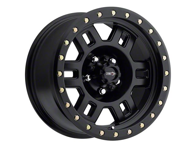 Vision Off-Road Manx Matte Black 6-Lug Wheel; 18x9; 0mm Offset (07-13 Sierra 1500)