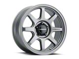 Vision Wheel Flow Satin Grey 6-Lug Wheel; 18x9; 18mm Offset (07-13 Sierra 1500)
