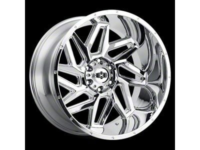 Vision Off-Road Spyder Chrome 8-Lug Wheel; 20x9; 12mm Offset (07-10 Sierra 2500 HD)