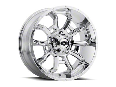 Vision Off-Road Bomb Chrome 6-Lug Wheel; 20x10; -25mm Offset (07-13 Silverado 1500)