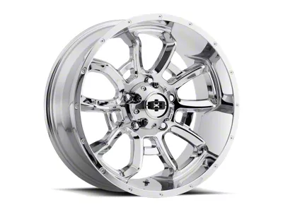 Vision Off-Road Bomb Chrome 6-Lug Wheel; 20x12; -51mm Offset (07-13 Silverado 1500)