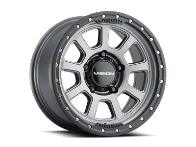 Vision Off-Road Ojos Satin Grey 6-Lug Wheel; 20x9; 0mm Offset (07-13 Silverado 1500)