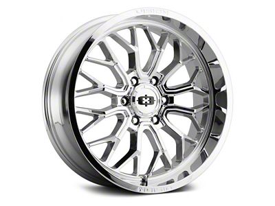 Vision Off-Road Riot Chrome 6-Lug Wheel; 20x10; -25mm Offset (07-13 Silverado 1500)