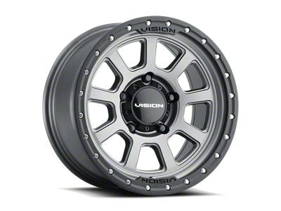 Vision Off-Road Ojos Satin Grey 6-Lug Wheel; 20x9; 0mm Offset (07-14 Tahoe)