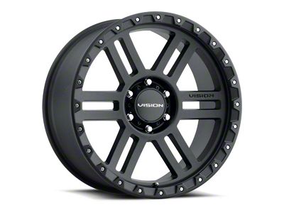 Vision Off-Road Manx 2 Satin Black 6-Lug Wheel; 17x9; -12mm Offset (07-14 Yukon)