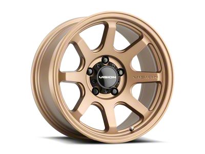 Vision Off-Road Flow Bronze 8-Lug Wheel; 17x8.5; 18mm Offset (08-10 F-250 Super Duty)