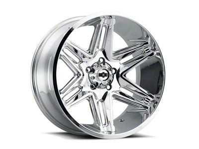 Vision Off-Road Razor Chrome 8-Lug Wheel; 22x10; -19mm Offset (08-10 F-250 Super Duty)