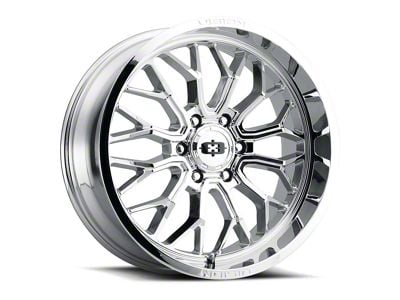 Vision Off-Road Riot Chrome 8-Lug Wheel; 22x12; -51mm Offset (08-10 F-250 Super Duty)