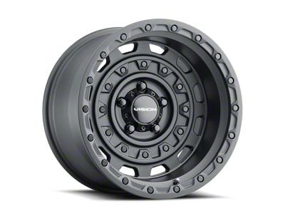 Vision Off-Road Tactical Satin Black 8-Lug Wheel; 17x10; -25mm Offset (08-10 F-250 Super Duty)