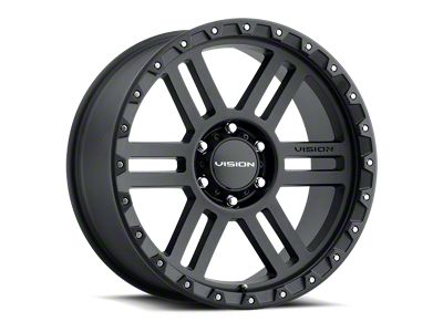Vision Off-Road Manx 2 Satin Black 8-Lug Wheel; 17x9; 12mm Offset (08-10 F-350 Super Duty SRW)