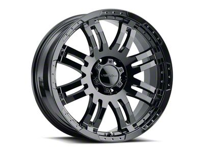 Vision Off-Road Warrior Gloss Black 6-Lug Wheel; 17x8.5; 25mm Offset (09-14 F-150)