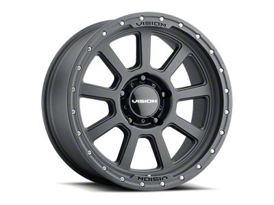Vision Off-Road Ojos Satin Black 6-Lug Wheel; 20x9; 12mm Offset (09-14 F-150)